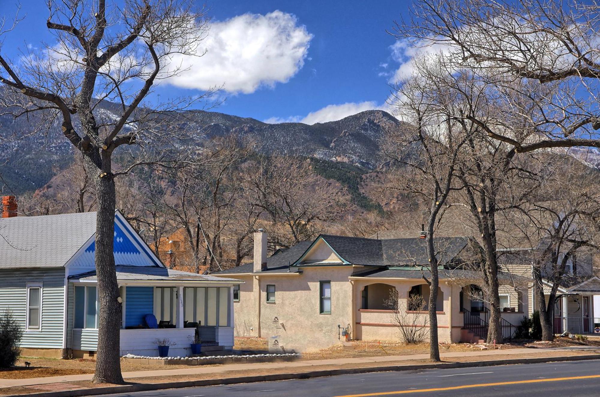 קולורדו ספרינגס Historic Home W/Pikes Peak Views מראה חיצוני תמונה
